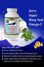 Load image into Gallery viewer, #1-Jerry Super Harp Seal Omega-3 /  PCBs free / EPA DHA DPA /300capsules
